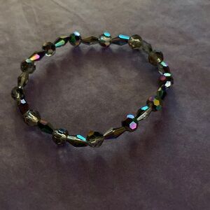 Vintage bead stretch bracelet
